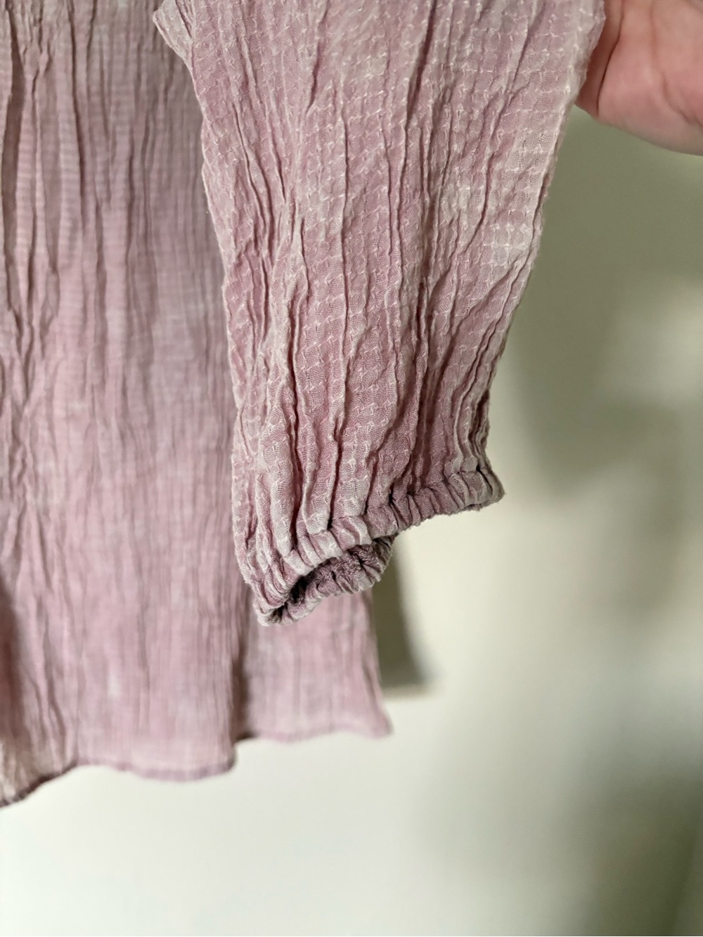 gimmicks by BKE Mauve Layered Lace Top Size Medium - Picture 12 of 13